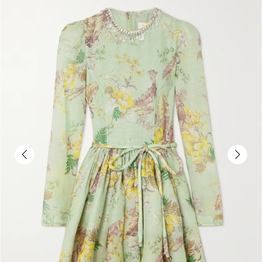 Zimmermann Matchmaker Tulip Mini Dress Size 0